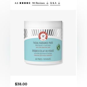 Daily facial radiance pads